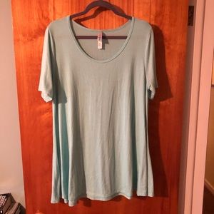 Lularoe Perfect Tee XL Mint/Aqua Green